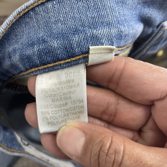 Rag & Bone Size 25 Dre Capri Distressed Jeans Frayed Step Hem Light Wash Marina - Picture 8 of 8